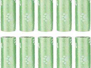 YumLock 150 Pieces Pet Dog Waste Bag Poop Bags 10 Rolls