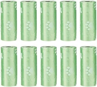 B07MLSVB67-0-1730925327199.jpeg YumLock 150 Pieces Pet Dog Waste Bag Poop Bags 10 Rolls