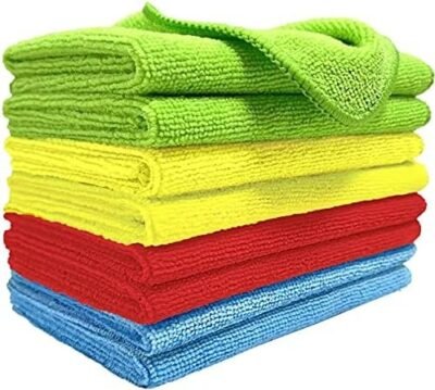B087NB74WW-0-1730828380502.jpeg Microfiber Cleaning Cloth - 40x40cm (Pack of8)