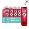 Sparkling Ice, Black Raspberry Sparkling Water, Zero Sugar Flavored Water, with Vitamins and Antioxidants, Low Calorie Beverage, 17 fl oz Bottles (Pack of 12)